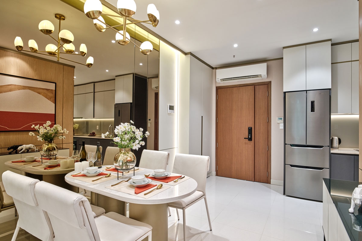 Căn hộ mẫu Asiana Riverside sẵn sàng đón khách tham quan