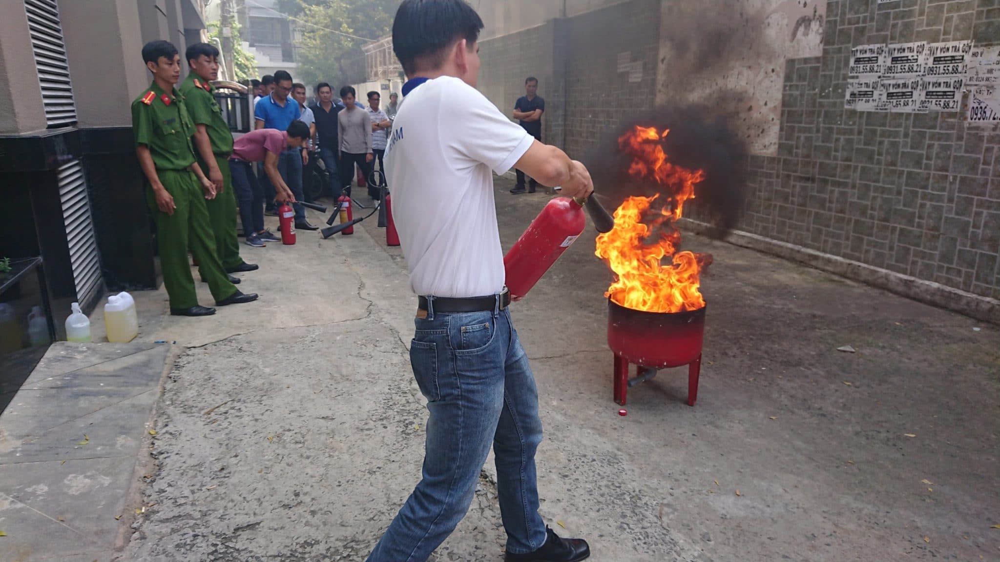 CBNV Gotec Land hoàn thành công tác tập huấn PCCC 2019