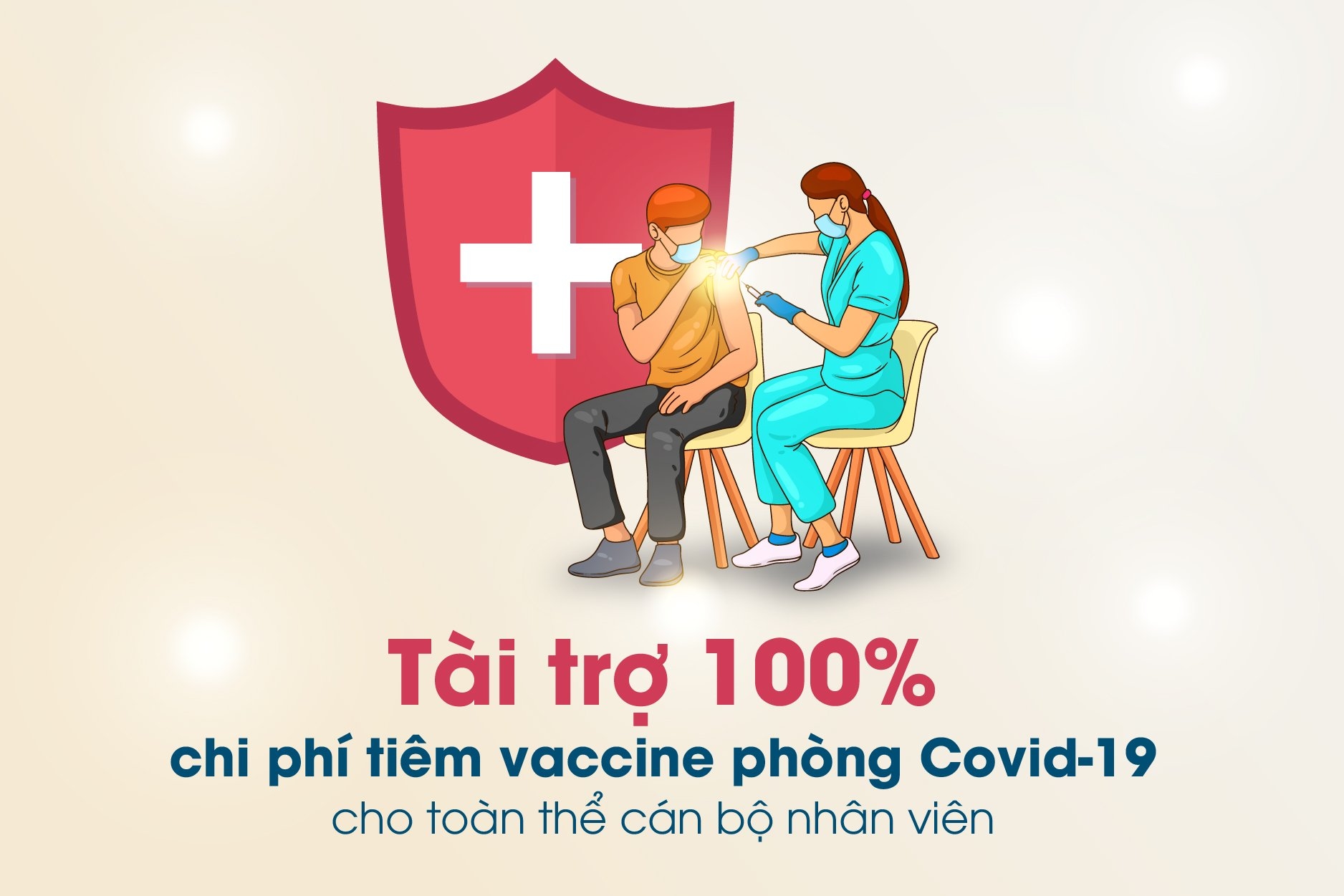 Gotec Land tài trợ tiêm vaccine phòng Covid-19 cho toàn thể cán bộ nhân viên
