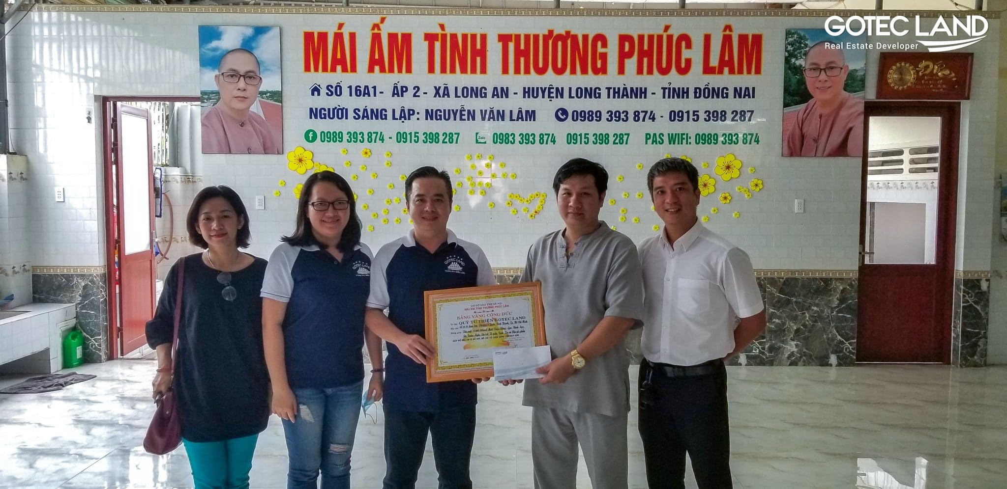 Gotec Land và hành trình mang Xuân đến với Mái ấm Phúc Lâm