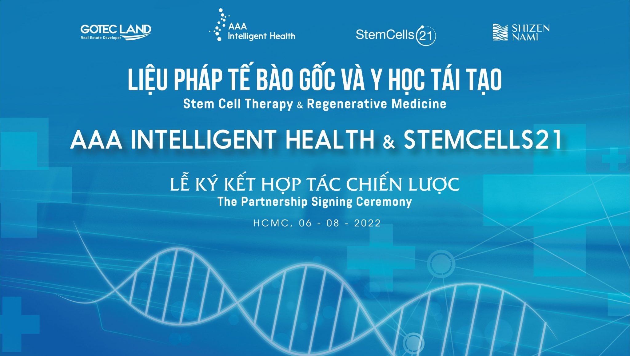 Lễ ký kết hợp tác chiến lược AAA Intelligent Healthcare và StemCells 21