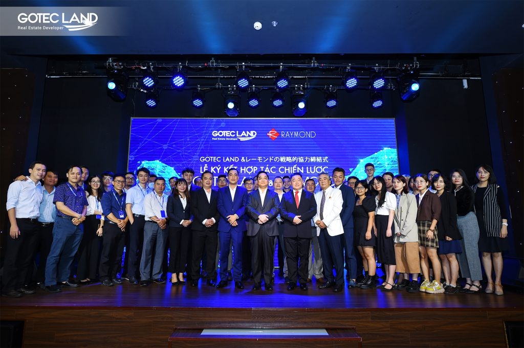 Lễ ký kết hợp tác chiến lược giữa Tập đoàn Gotec Land và Raymond Việt Nam