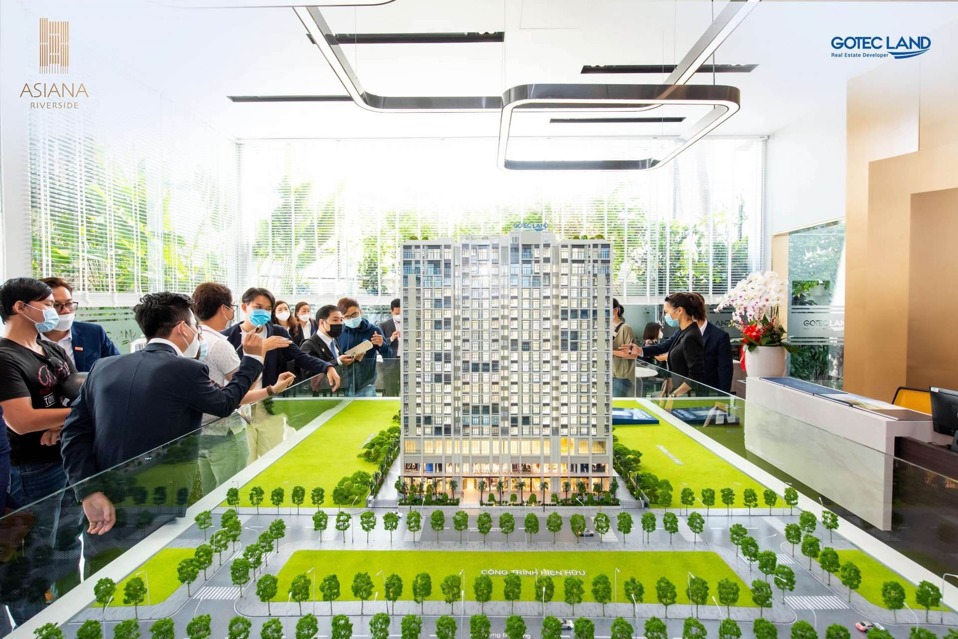 Những khoảnh khắc ấn tượng tại sự kiện khai trương căn hộ mẫu Asiana Riverside ngày 09/01