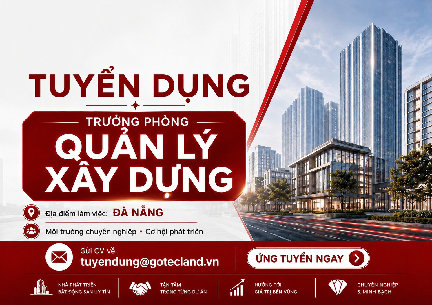 TRƯỞNG PHÒNG QUẢN LÝ XÂY DỰNG