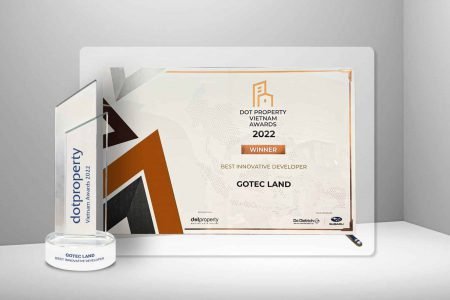 Gotec Land tại lễ trao giải Dot Property Vietnam Awards 2022