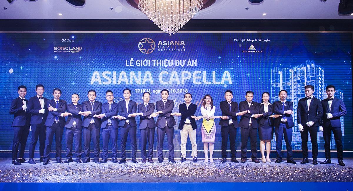 Lễ ra quân dự án Asiana Capella - Căn hộ "doanh gia thịnh thế" tại quận 6