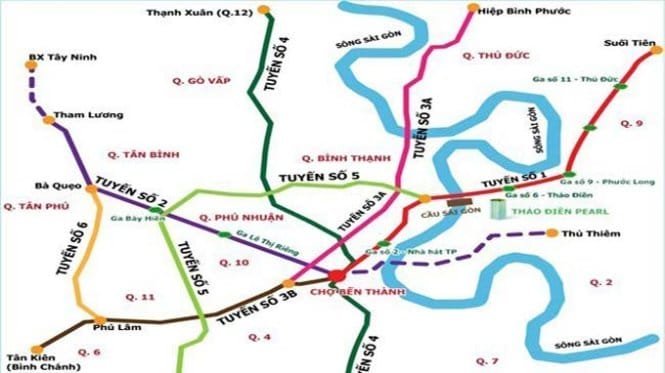 TP.HCM: Đầu tư Dự án metro số 5 trị giá 41.607 tỷ đồng