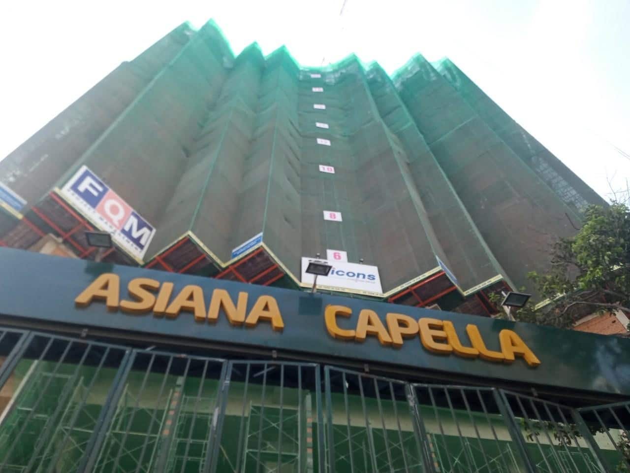 Asiana Capella đã được xây dựng tới tầng 16
