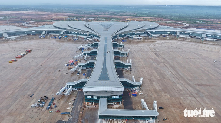 Toàn cảnh sân bay Long Thành - Ảnh: THUẬN VĂN